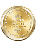 Double Gold - San Fransisco World Spirits Competition 2021